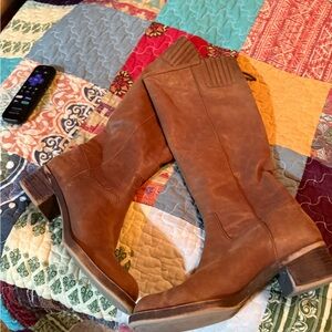 Lucky Brand Brown Heeled Boots
